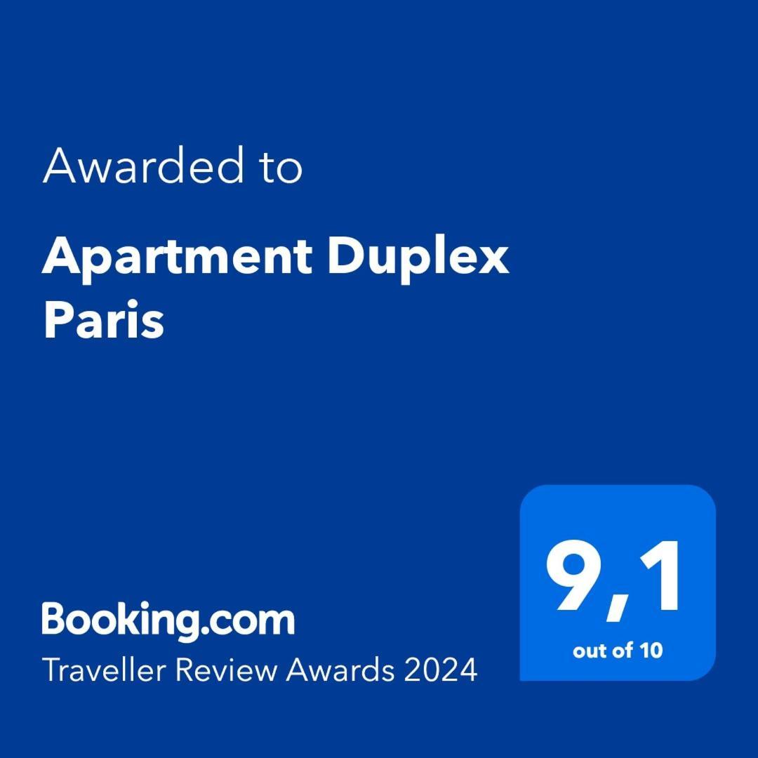 Apartment Duplex Paris Exterior foto