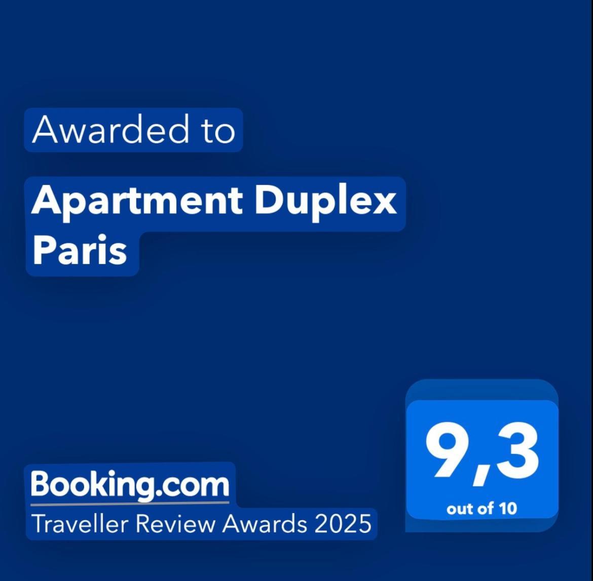 Apartment Duplex Paris Exterior foto